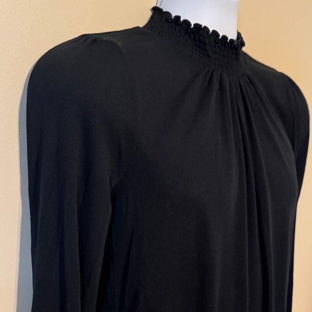 J. Crew Black Long Sleeve Blouse - Picture 4 of 10